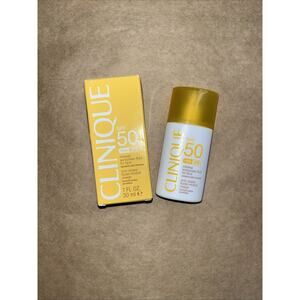 Clinique SPF 50 Mineral Sunscreen Fluid For Face 1 oz/ 30ml UVA/UVB